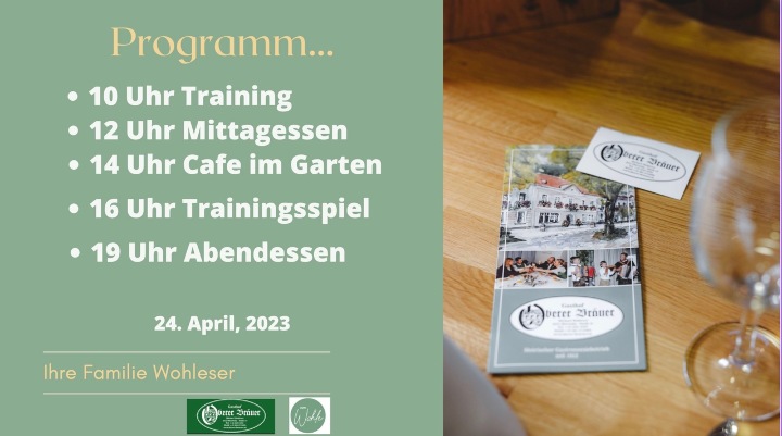 Trainingslager in Oberwölz / Steiermark